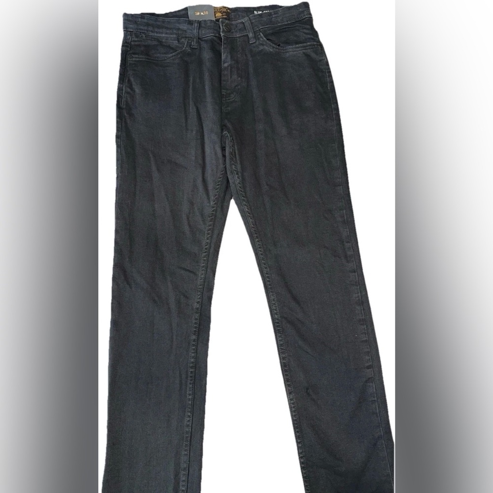 Copper And Oak Men’s Black Slim Straight Jeans Size 30x30 NWT